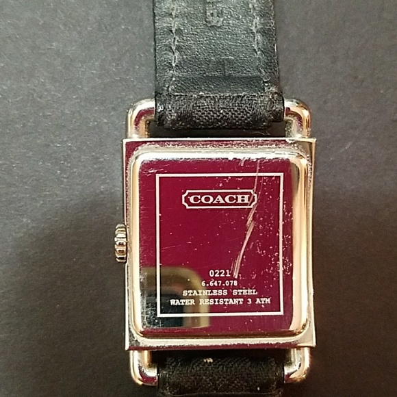 Authentic Coach watch signature band - Picture 3 of 4
